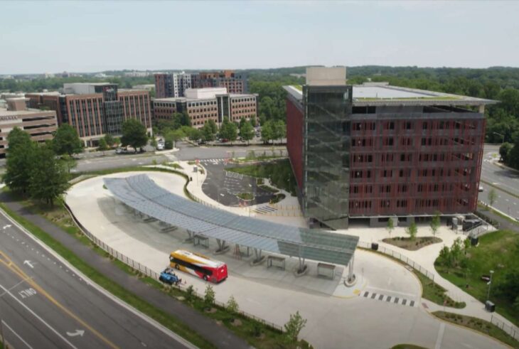 Monument Drive commuter garage to begin operations this Saturday | FFXnow