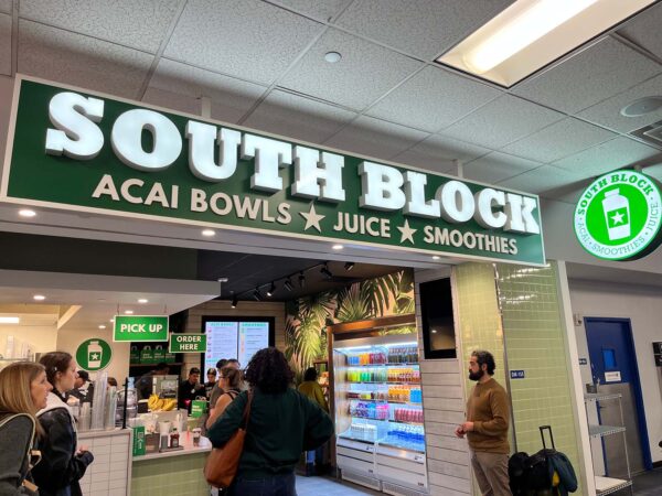 The new South Block location at Dulles International Airport (photo courtesy of South Block)
