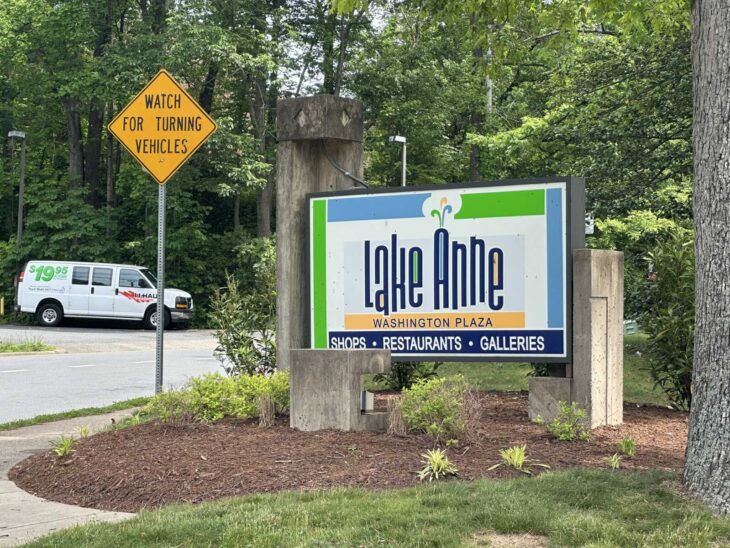 Lake Anne getting new signage and possibly new, less suggestive logo ...