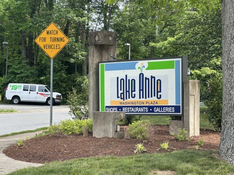 Lake Anne getting new signage and possibly new, less suggestive logo ...