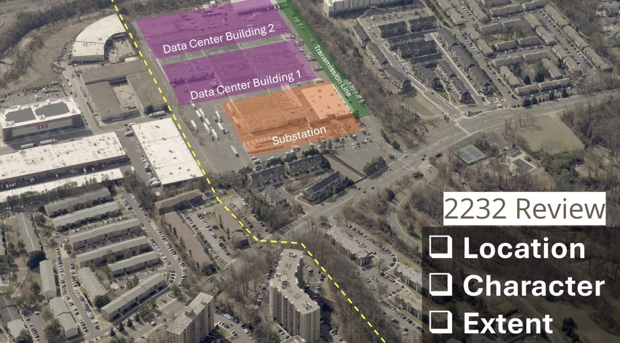 Fairfax County civic group votes to oppose Plaza 500 data center, substation