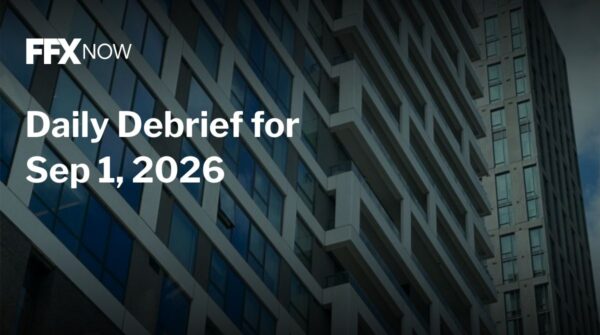 FFX Now daily debrief banner with a glass-clad office building and the date Sep 1, 2026