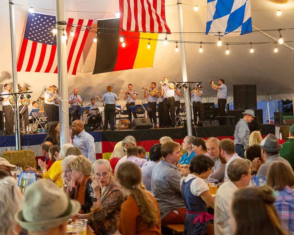 Under the Fest Tent