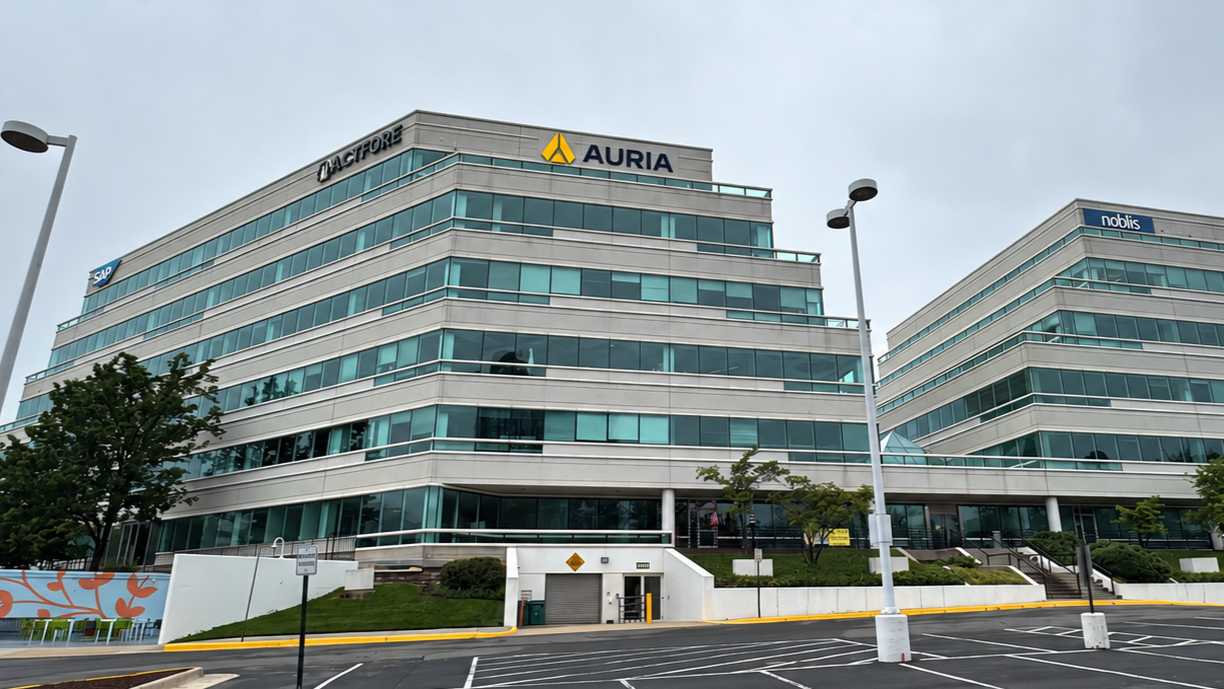 Auria is establishing an East Coast headquarters at 2000 Edmund Halley Drive in Reston (courtesy Auria) | FFXnow