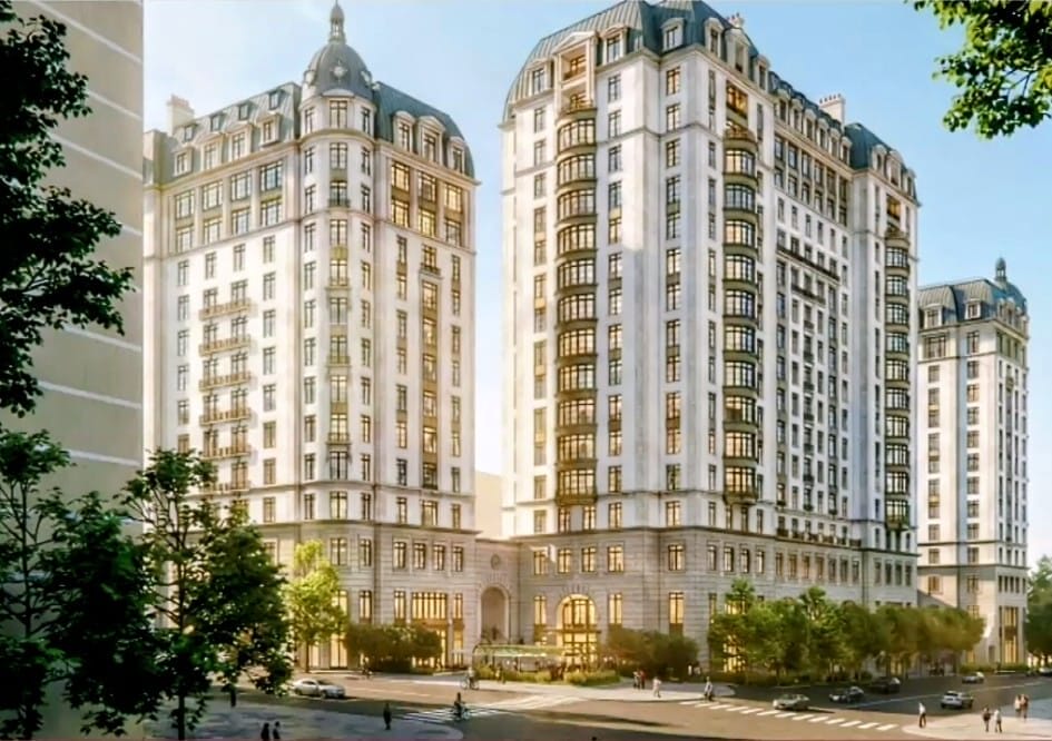 Exterior image of proposed Corso Tysons development (via Torti Gallas + Partners and Galerie Development) | FFXnow